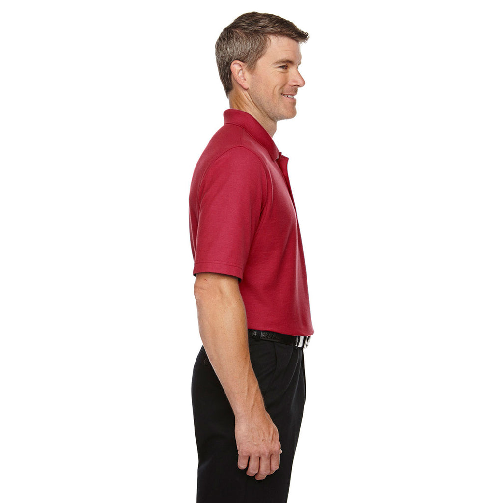 Devon & Jones Men's Red Drytec 20 Performance Pocket Polo