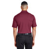 Devon & Jones Men's Burgundy CrownLux Performance Polo