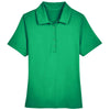 Devon & Jones Women's Kelly Green CrownLux Performance Range Flex Polo