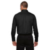 Devon & Jones Men's Black Tall Crown Collection Solid Stretch Twill