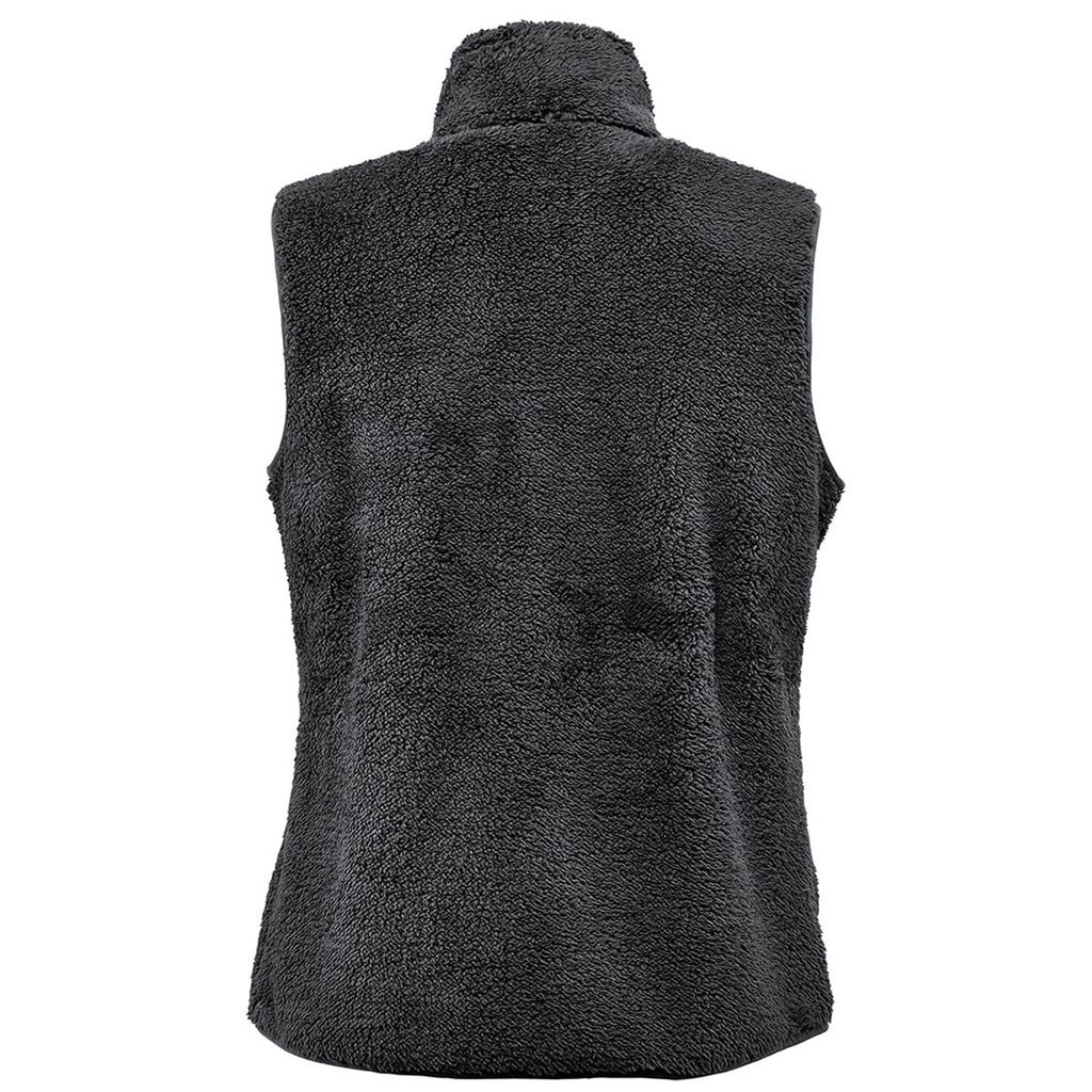 Stormtech Women's Black Bergen Sherpa Fleece Vest