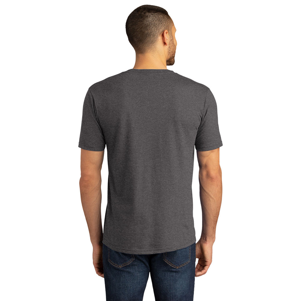 District Men's Heathered Charcoal Perfect Tri DTG Tee