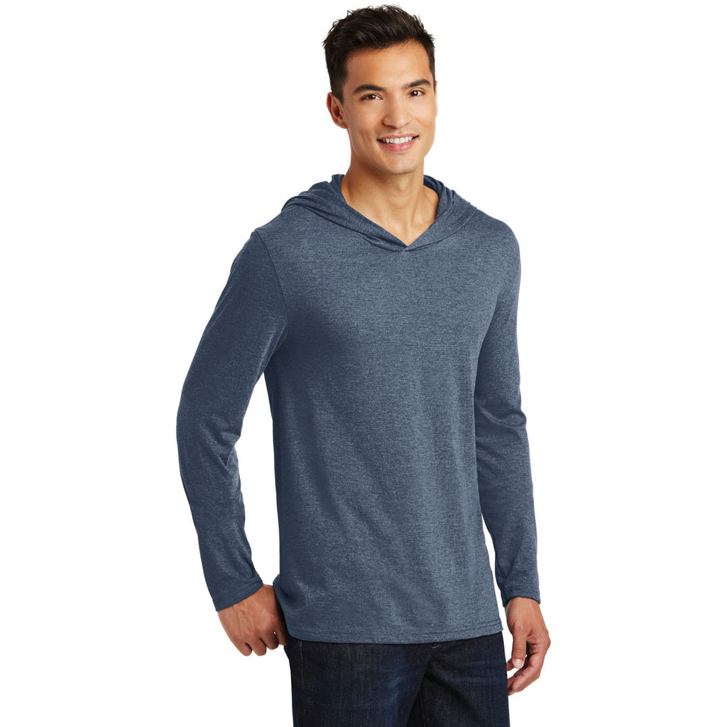 District Men's Navy Frost Perfect Tri Long Sleeve Hoodie