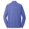 District Men's Heathered Deep Royal Lightweight Fleece Quarter-Zip