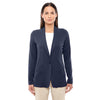 Devon & Jones Women's Navy Perfect Fit Shawl Collar Cardigan