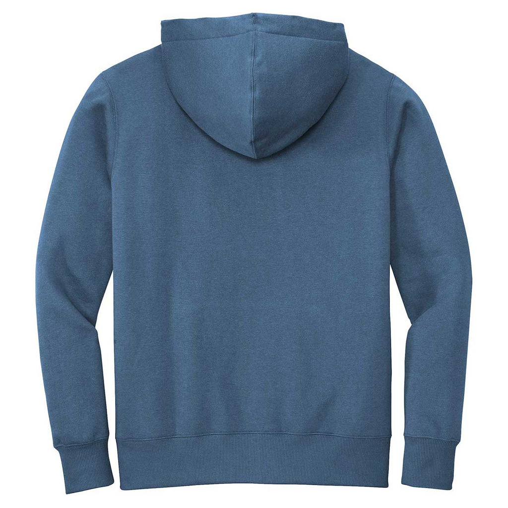 District Men's Maritime Blue Perfect Weight Fleece Hoodie