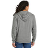 District Men's Heathered Charcoal Perfect Tri Fleece Full-Zip Hoodie