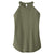 District Women's Military Green Frost Perfect Tri Rocker Tank