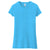 District Women's Turquoise Frost Fitted Perfect Tri Tee