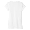 District Women's White Fitted Perfect Tri Tee