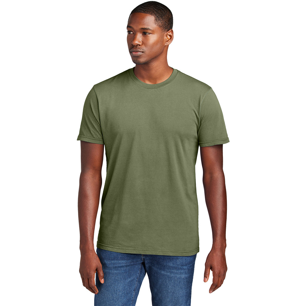 District Men's Olive Drab Green Wash Tee