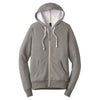 District Men's Grey Frost Perfect Tri French Terry Full-Zip Hoodie