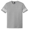 District Men's Heathered Nickel/White Game Tee