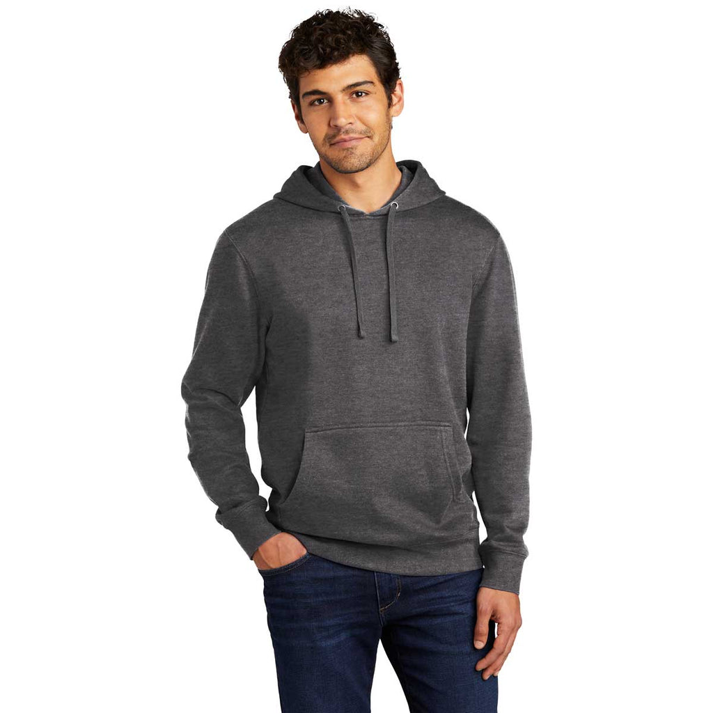 District Men's Heathered Charcoal V.I.T. Fleece Hoodie