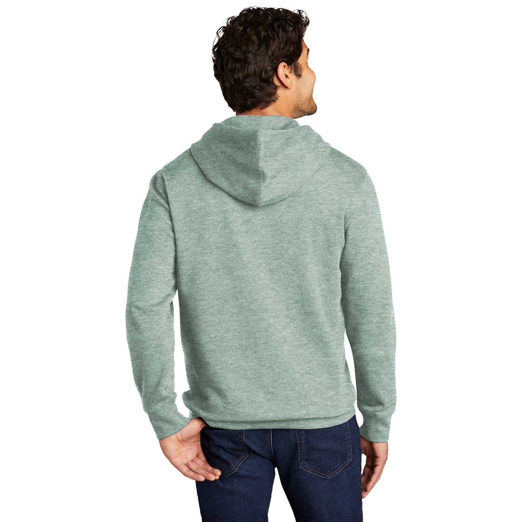 District Men's Heathered Dusty Sage V.I.T. Fleece Hoodie