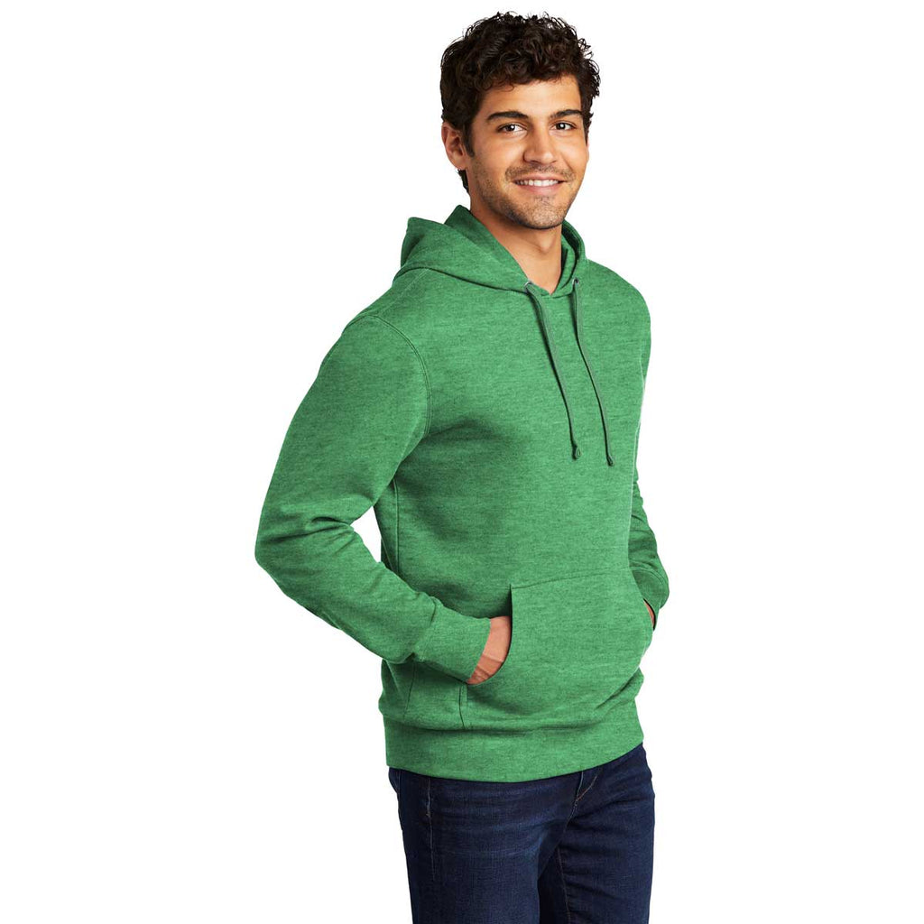 District Men's Heathered Kelly Green V.I.T. Fleece Hoodie