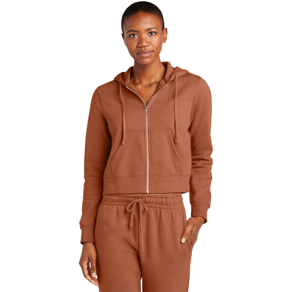 District Women's Desert Rose V.I.T. Fleece Full Zip