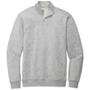 District Men's Light Heather Grey V.I.T. Fleece Quarter Zip