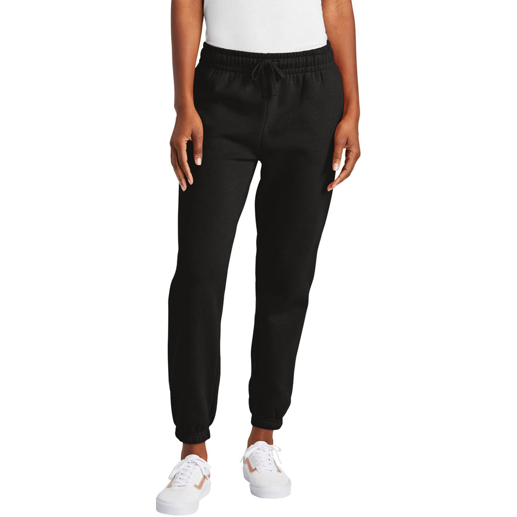 District Women's Black V.I.T. Fleece Sweatpant