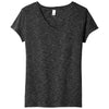 District Women's Black Medal V-Neck Tee