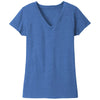 District Women's Blue Heather Re-Tee V-Neck