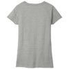 District Women's Light Heather Grey Re-Tee V-Neck