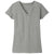 District Women's Light Heather Grey Re-Tee V-Neck