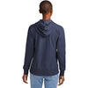 District Women's Heathered Navy Re-Fleece Hoodie