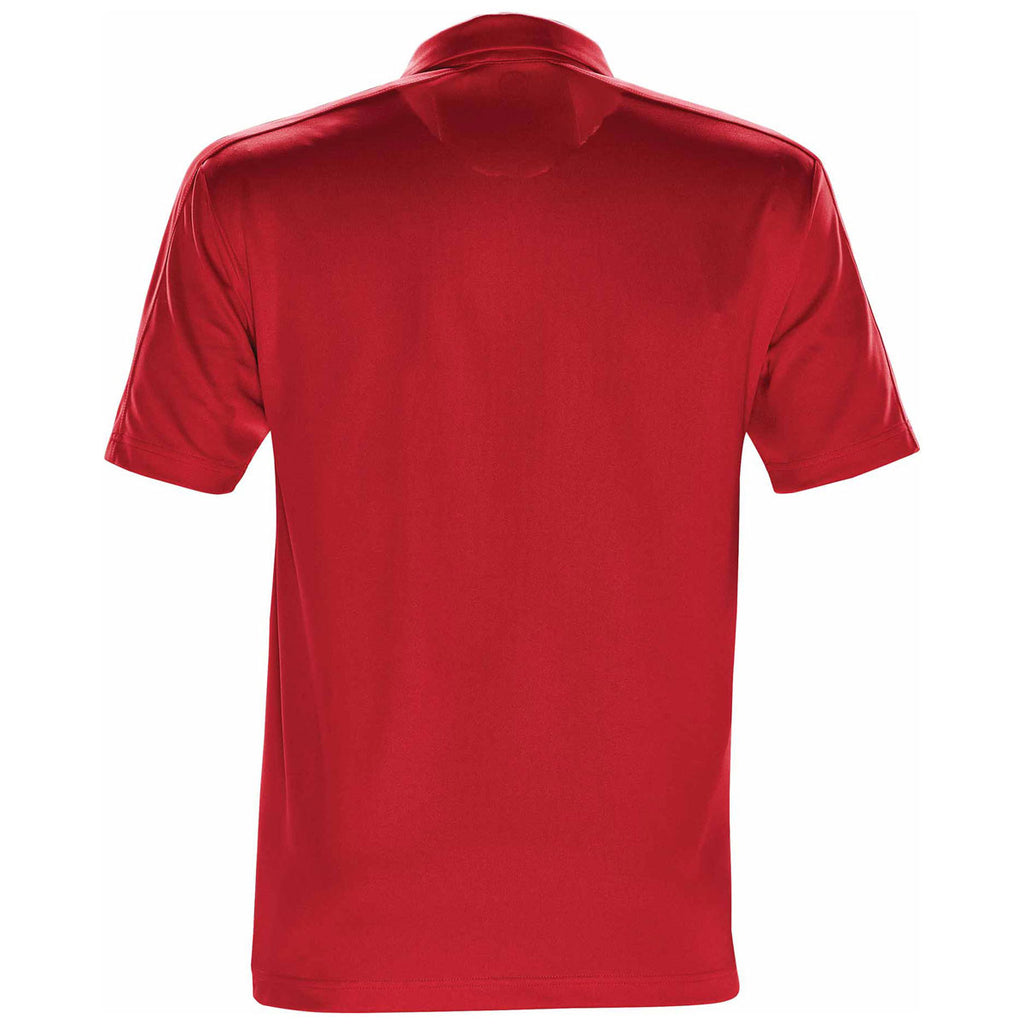 Stormtech Men's Bright Red Reflex Polo