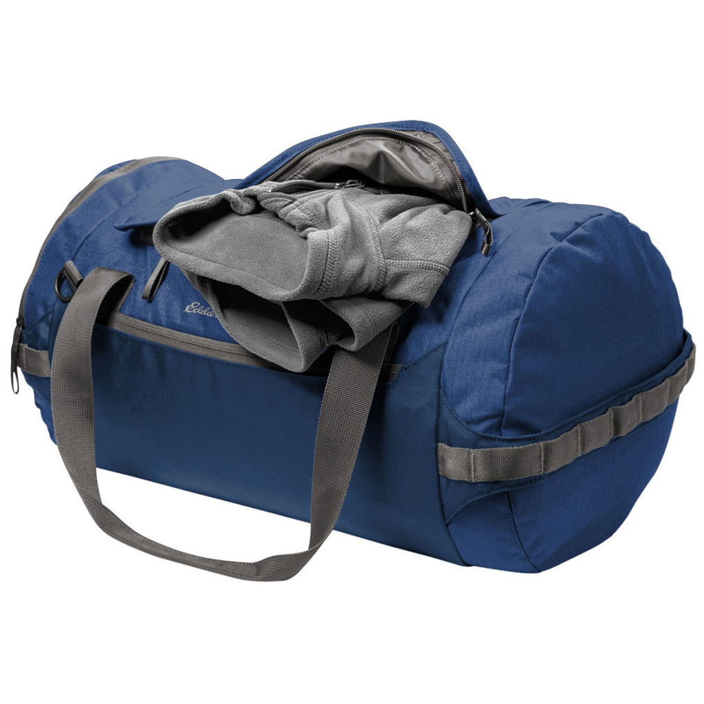 Eddie Bauer Sapphire Blue/ Grey Steel Tour Duffel