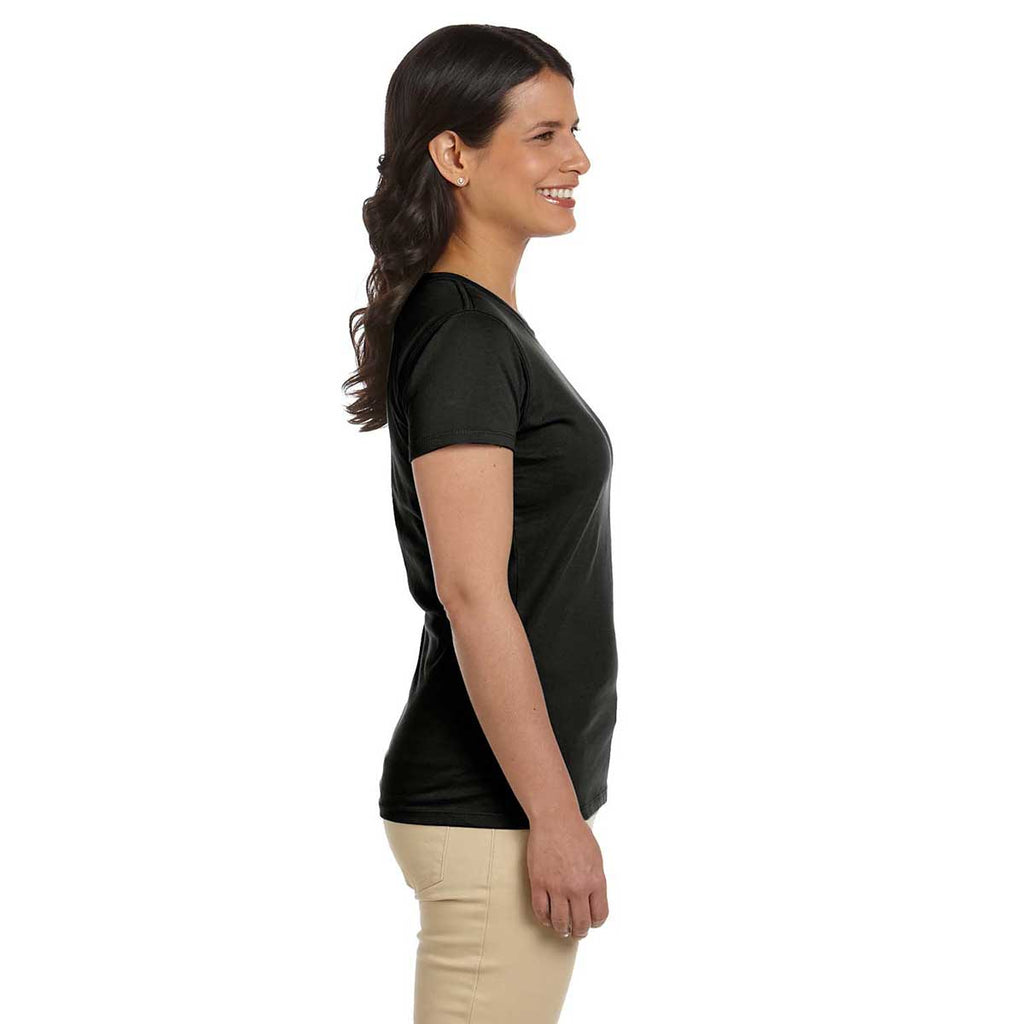 Econscious Women's Black Organic Cotton Classic Short-Sleeve T-Shirt