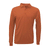 BAW Men's Texas Orange Eco Cool Tek Long Sleeve Polo