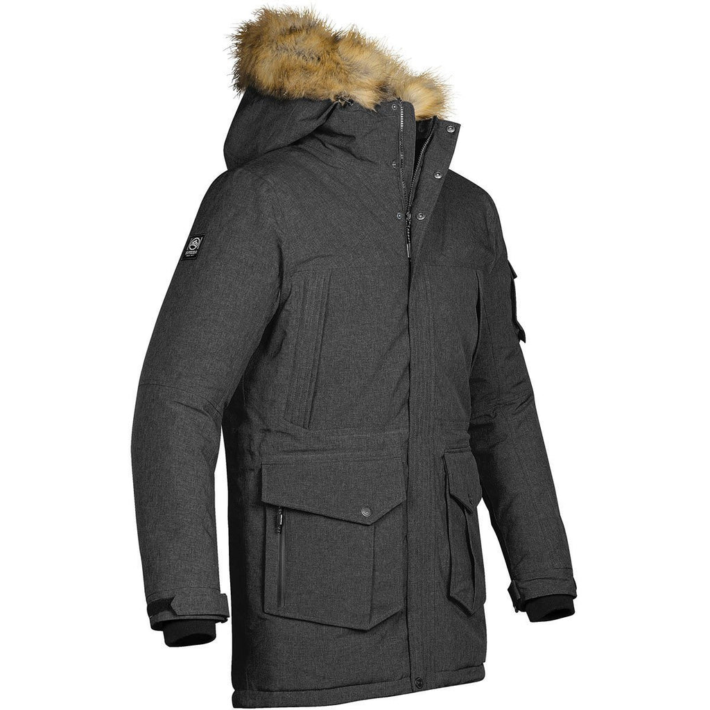 Stormtech Men's Carbon Heather Explorer Parka