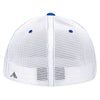 Pacific Headwear Royal/White/Royal Premium M2 Performance Trucker FlexFit Cap