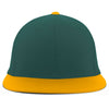 Pacific Headwear Dark Green/Gold Premium A/C2 Performance FlexFit Cap