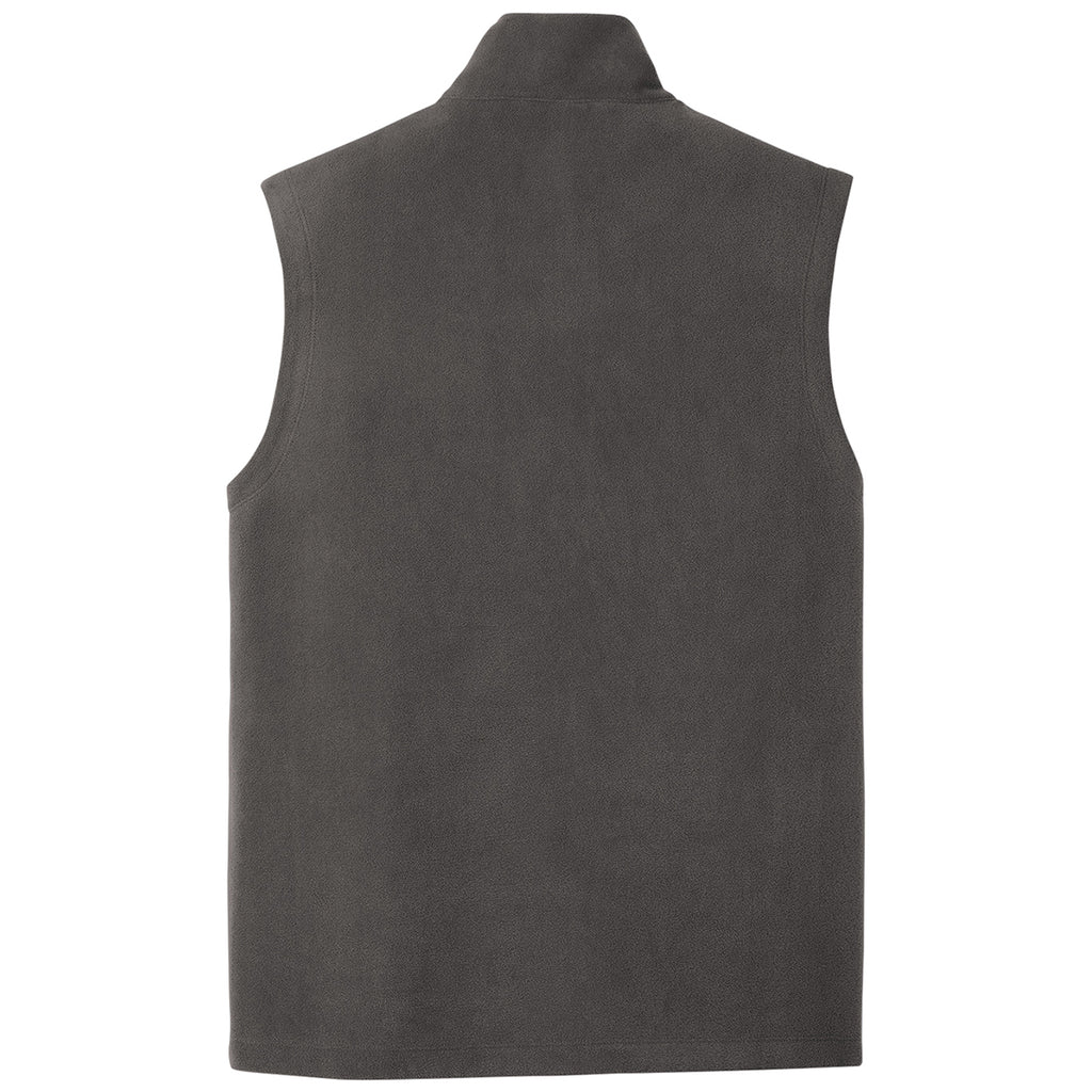 Port Authority Men's Pewter Accord Microfleece Vest