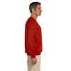 Hanes Men's Deep Red 9.7 oz. Ultimate Cotton 90/10 Fleece Crew