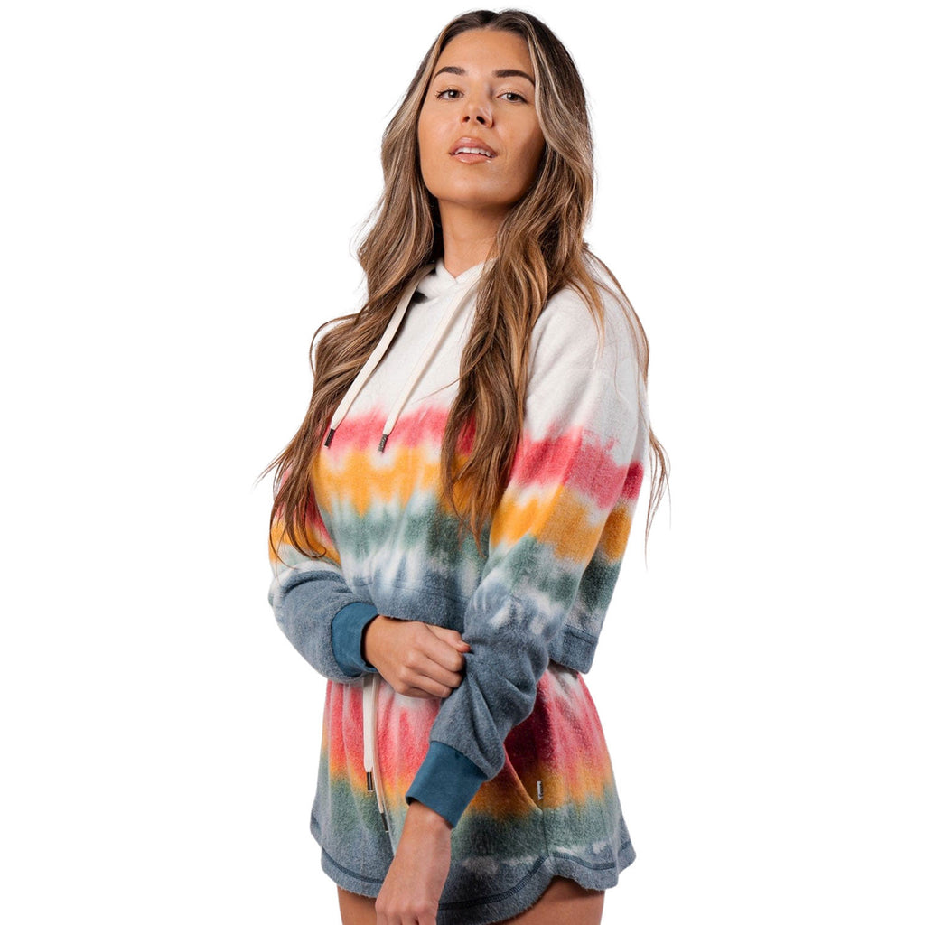 Feat Women's Sunset Lover BlanketBlend Crop Hoodie