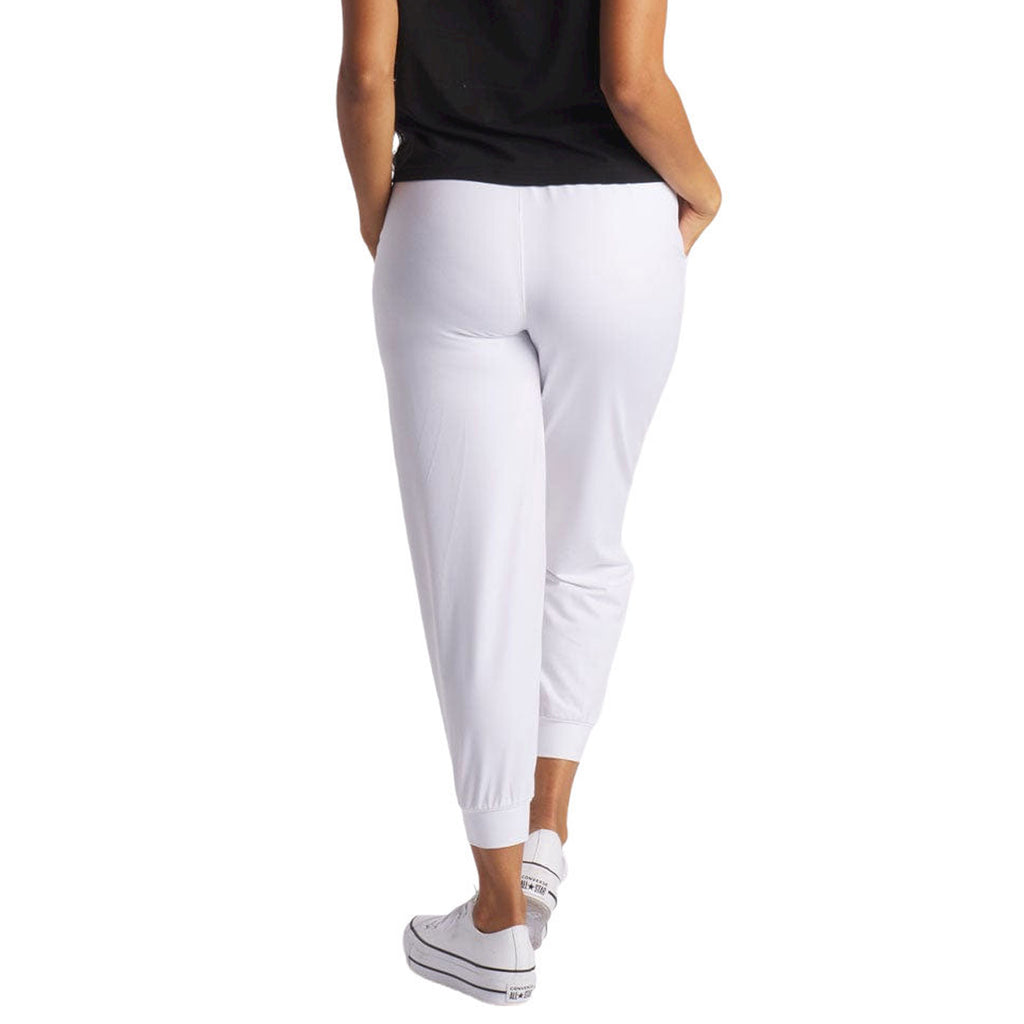 Feat Women's White FlowTech Roam Jogger