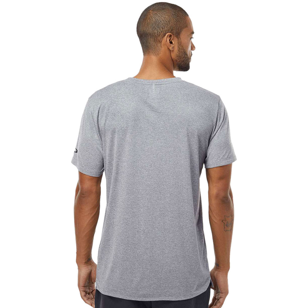 Oakley Men's New Granite Heather Team Issue Hydrolix T-Shirt