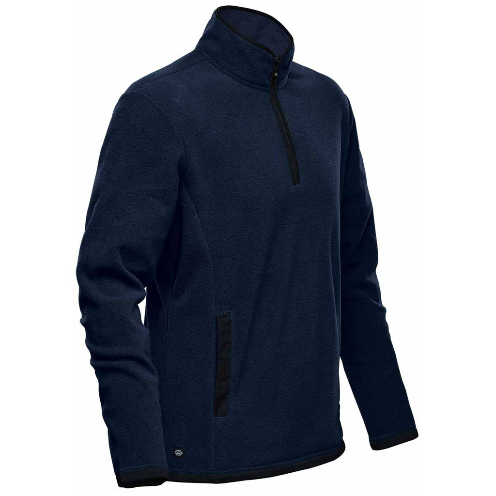 Stormtech Men's Navy Shasta Tech Fleece Quarter Zip