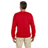 Gildan Unisex Cherry Red Heavy Blend 50/50 Fleece Crew