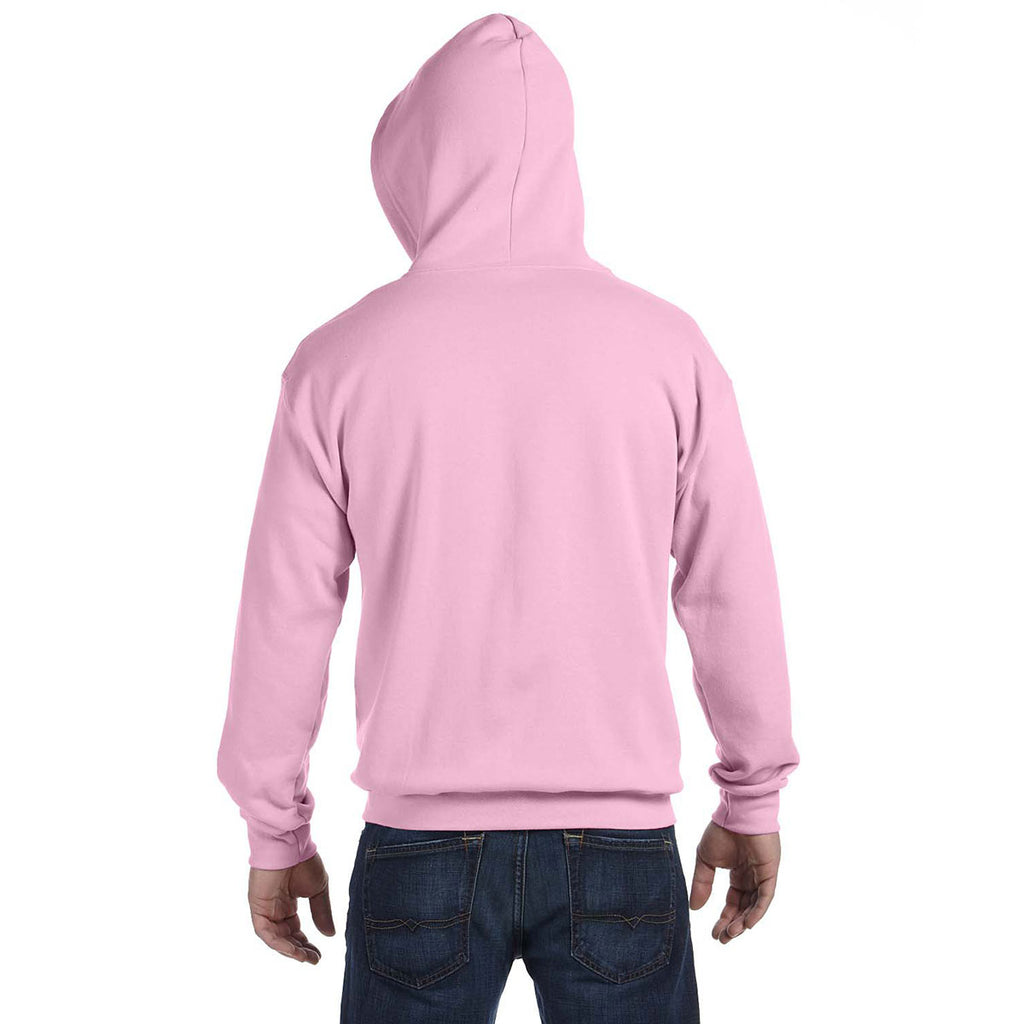 Gildan Unisex Light Pink Heavy Blend 50/50 Full Zip Hoodie