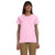 Gildan Women's Light Pink Ultra Cotton 6 oz. T-Shirt