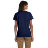 Gildan Women's Navy Ultra Cotton 6 oz. T-Shirt