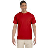 Gildan Unisex Red Ultra Cotton Pocket T-Shirt