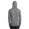 Gildan Men's Heather Sport Black Performance Hooded T-Shirt