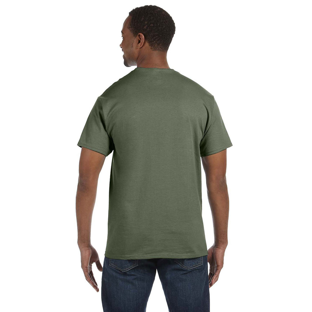 Gildan Men's Military Green 5.3 oz. T-Shirt