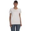 Gildan Women's Ash Grey 5.3 oz. T-Shirt