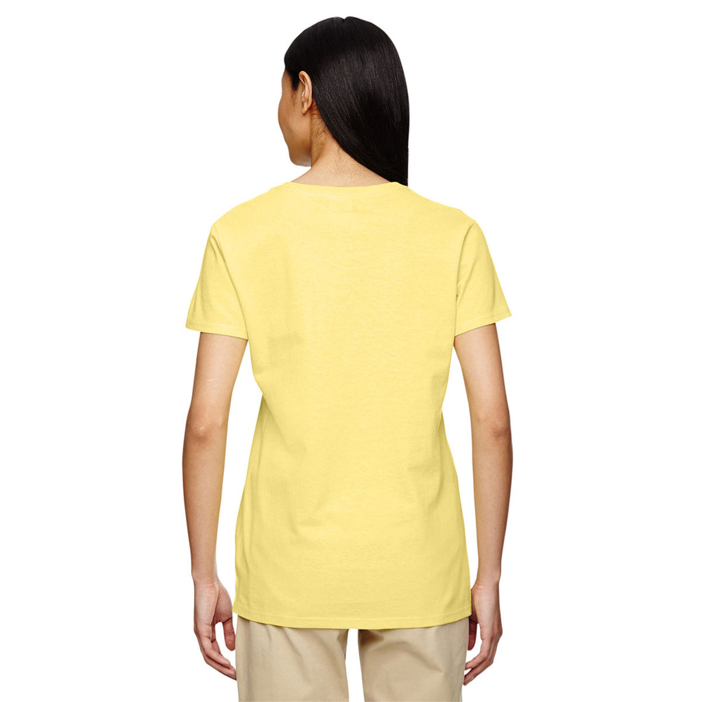 Gildan Women's Cornsilk 5.3 oz. T-Shirt